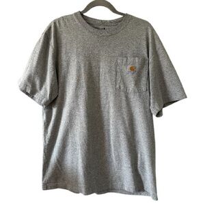 Carhartt Heather Gray Loose Fit Short Sleeve Tee